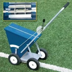Cheapest 🌟 AlumaGoal 65lb Capacity 4-Wheel Dry Line Marker ⭐