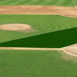 Cheapest โค๏ธ FieldSaver Mesh Infield Protector VCM9x12 Standard Mesh, 15'x20'x50' Forest Green โญ