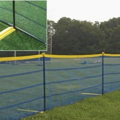 Cheapest โญ Grand Slam ABOVE GROUND Temporary Fence Package, 100' Forest Green ๐ฏ