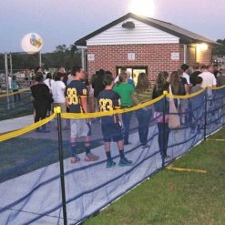 Brand new 🔥 Grand Slam ABOVE GROUND Temporary Fence Package, 150' Red 😍 -Softball Online Shop a15 930d 2