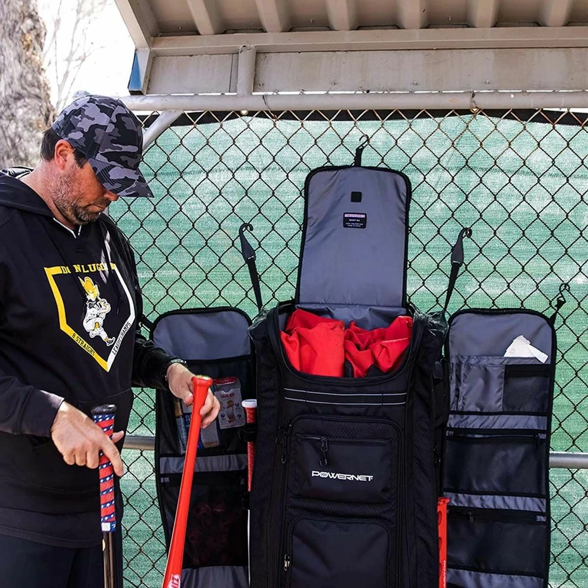 Best deal 𧨠POWERNET Rolling βΎ Baseball/Softball Equipment Coaches Bag π 6 Best deal 𧨠POWERNET Rolling βΎ Baseball/Softball Equipment Coaches Bag π - Image 6