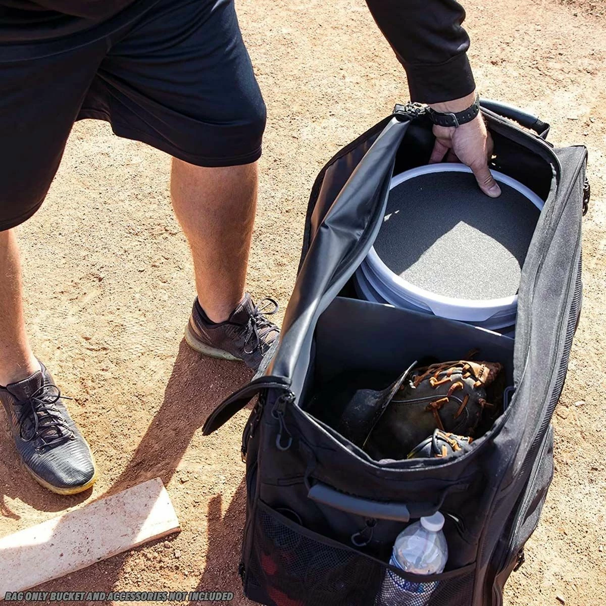 Best Sale π POWERNET Rolling βΎ Baseball/Softball Ball Bucket Caddy π 6 Best Sale π POWERNET Rolling βΎ Baseball/Softball Ball Bucket Caddy π - Image 6