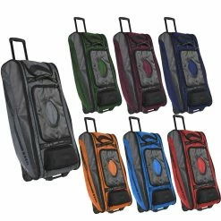 Promo 🔔 Bownet Cadet Wheeled Catchers Equipment Bag Black 🤩 -Softball Online Shop a32 015 colors