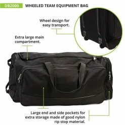 Deals 💯 Champion Wheeled Team Equipment Bag 👍 -Softball Online Shop a32 050 5