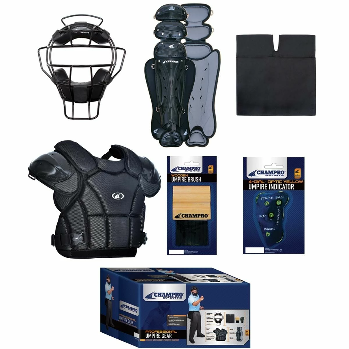 Outlet ⌛ Champro Professional Umpire Gear Set 👍 1 Outlet ⌛ Champro Professional Umpire Gear Set 👍