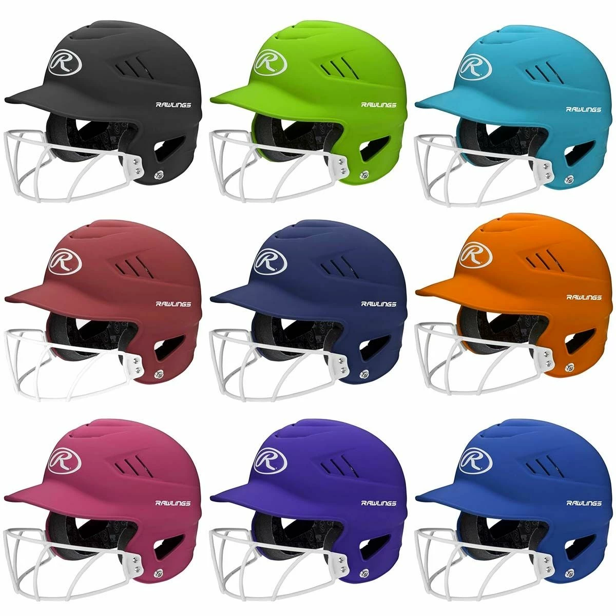Cheap ๐งจ Rawlings Coolflo Fastpitch Highlighter ๐ฅ Softball Batting Helmet, RCFHLFG Navy ๐ฅ 2 Cheap ๐งจ Rawlings Coolflo Fastpitch Highlighter ๐ฅ Softball Batting Helmet, RCFHLFG Navy ๐ฅ - Image 2