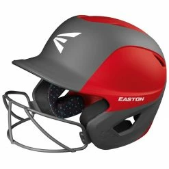 Hot Sale ๐ฏ Easton Ghost Matte Two-Tone Fastpitch Batting Helmet w/Mask Columbia Blue/White โ