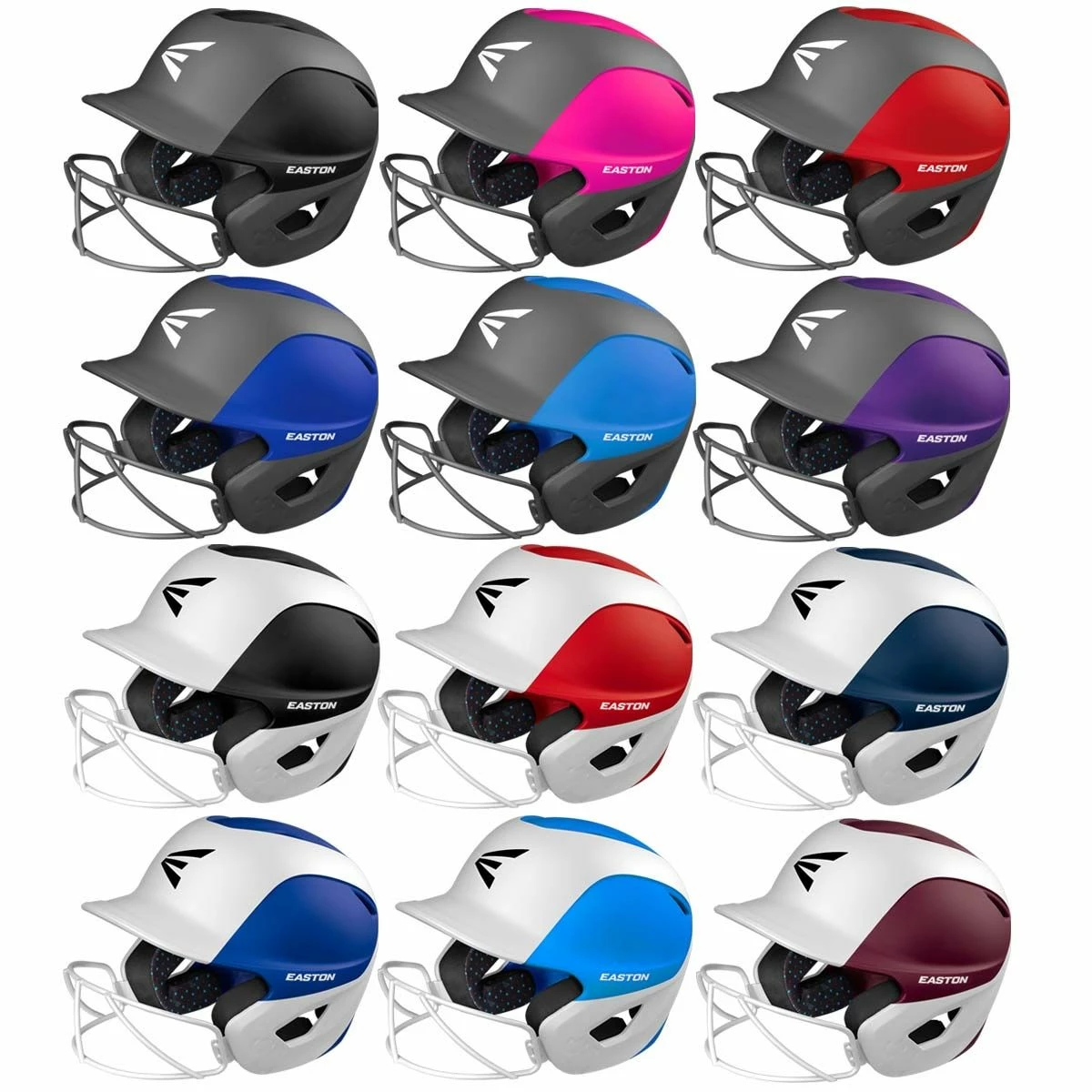Hot Sale π― Easton Ghost Matte Two-Tone Fastpitch Batting Helmet w/Mask Columbia Blue/White β 2 Hot Sale π― Easton Ghost Matte Two-Tone Fastpitch Batting Helmet w/Mask Columbia Blue/White β - Image 2