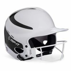 Cheapest ⭐ Rip-It Vision Classic Fastpitch 🥎 Softball Batting Helmet White/Navy ⌛