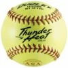 Cheap 😍 Dudley 12", 4A-147Y 47/375, ASA Thunder Heat Leather Fastpitch 🥎 Softballs, dz ⭐