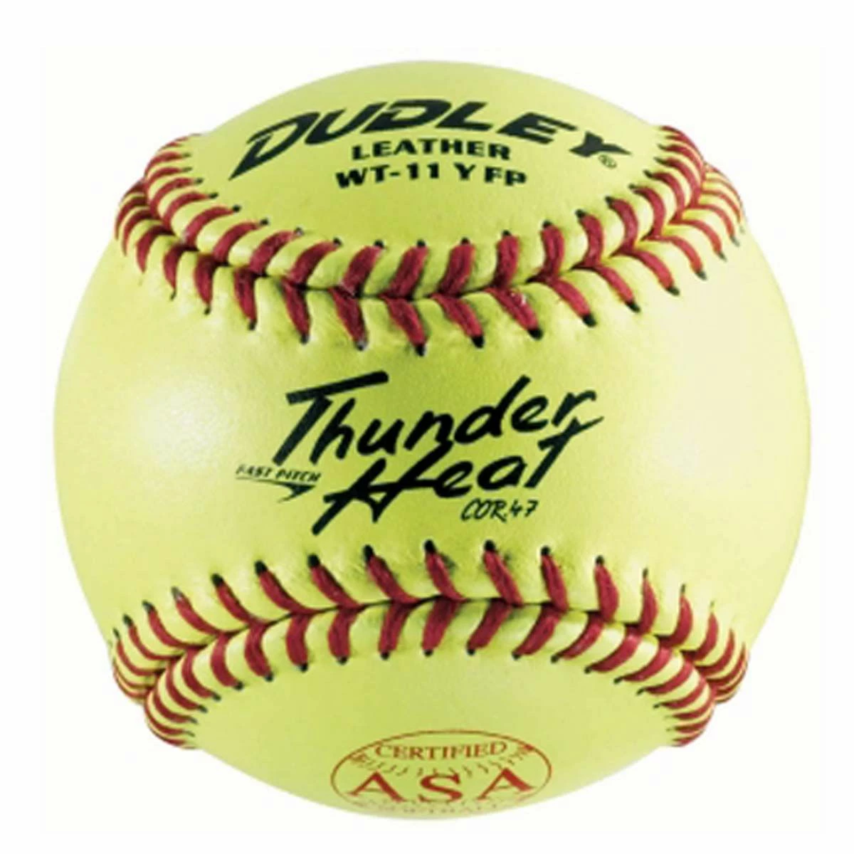 New 👏 Dudley 11", 4A-531 47/375 ASA Thunder Heat Leather Fastpitch 🥎 Softball, dz 🔔 1 New 👏 Dudley 11", 4A-531 47/375 ASA Thunder Heat Leather Fastpitch 🥎 Softball, dz 🔔