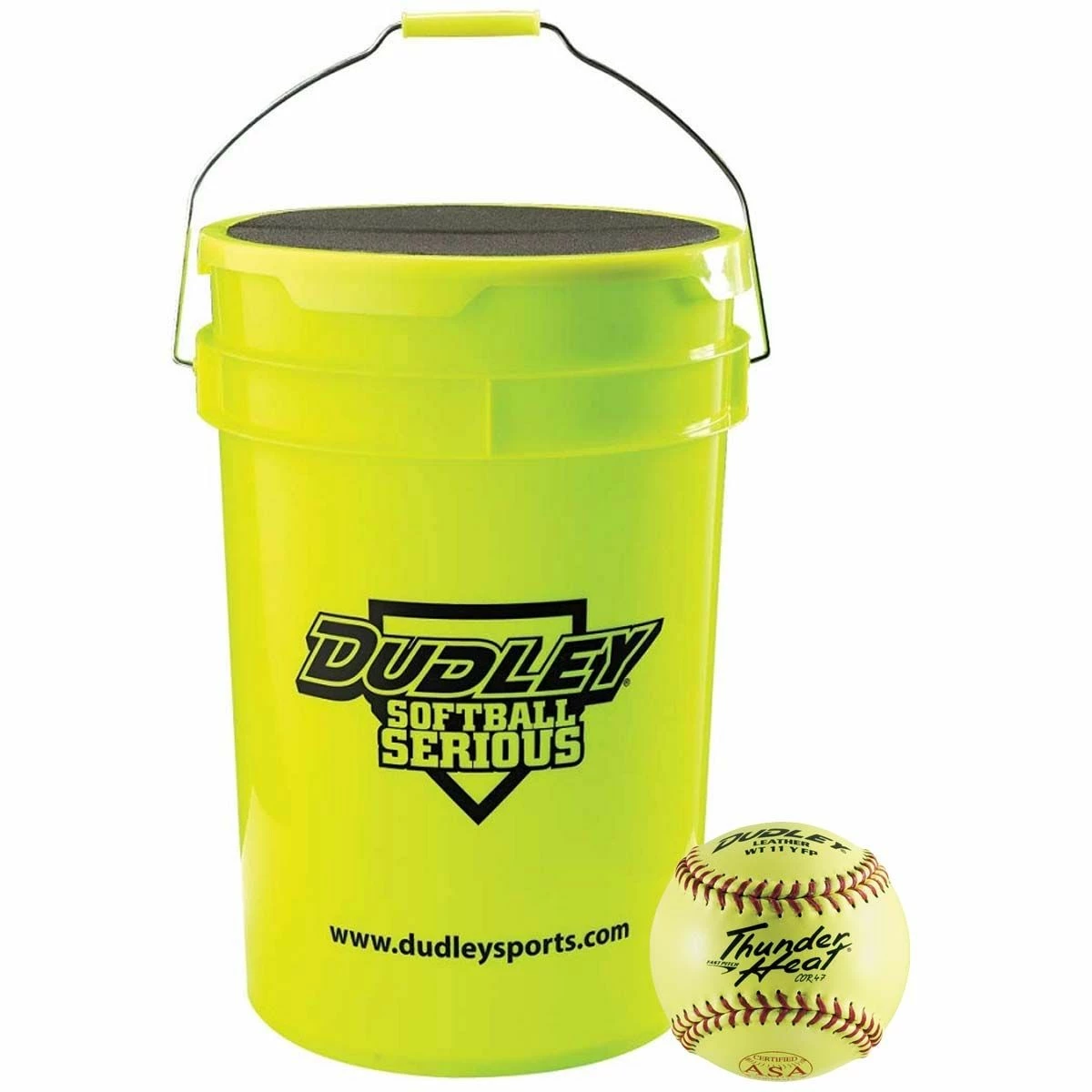Brand new ๐ Dudley Bucket with 1dz 11", 4A531 ASA Fastpitch ๐ฅ Softballs ๐ 1 Brand new ๐ Dudley Bucket with 1dz 11", 4A531 ASA Fastpitch ๐ฅ Softballs ๐