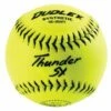 Cheapest 💯 Dudley 11", 4E902Y Thunder ZN NSA ICON Synthetic Slowpitch 🥎 Softballs, dz 🔥