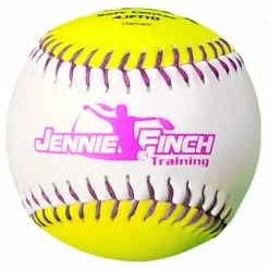 Budget 🤩 Dudley 10" Jennie Finch Soft Core Training Fastpitch 🥎 Softballs, dz ✔️