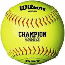 Softball Online Shop 15 Promo ๐ฅ Wilson 12" A9016 47/375 Champion NFHS Leather Cork ๐ฅ Softball, WTA9016BSST ๐