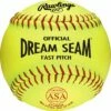 Coupon 🎉 Rawlings C11RYSA 11" ASA Dream Seam .47/375 Synthetic 🥎 Softballs 👍