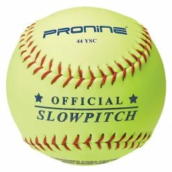 Buy 🛒 Pro Nine 12" 44/375 YSC Synthetic Slowpitch 🥎 Softballs, dz ⭐