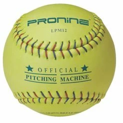 Best Pirce 😀 Pro Nine 12" LPM12 Leather Pitching Machine 🥎 Softballs 🎉