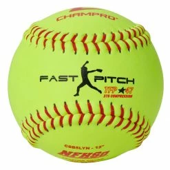 Wholesale 🧨 Champro 12" CSB5LYN 47/375 NFHS Leather Fastpitch 🥎 Softballs 👏