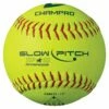 Outlet ❤️ Champro 11&rdquo; CSB21Y 52/300 ASA/USA Leather Slowpitch 🥎 Softballs 🌟