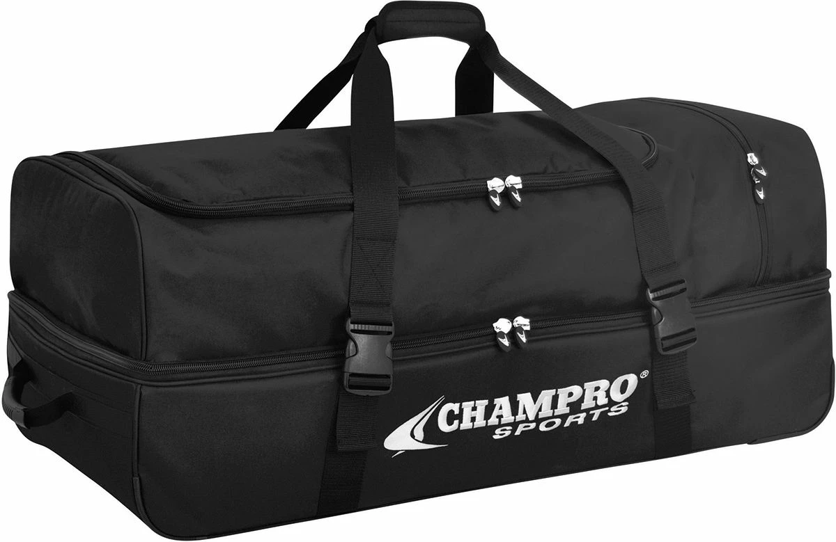 New π― Champro Catcher/Umpire Wheeled Equipment Bag, 36"x16"x14" Black π 1 New π― Champro Catcher/Umpire Wheeled Equipment Bag, 36"x16"x14" Black π