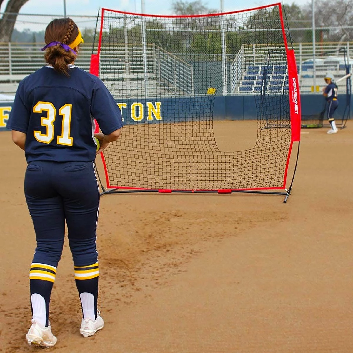 Outlet π POWERNET Pop Up Pitch Thru π₯ Softball Screen β 2 Outlet π POWERNET Pop Up Pitch Thru π₯ Softball Screen β - Image 2