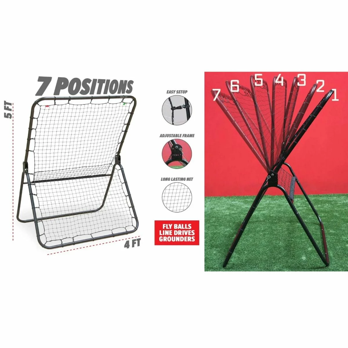 Best reviews of ๐งจ POWERNET Adjustable โพ Baseball/Softball Rebounder ๐ฏ 2 Best reviews of ๐งจ POWERNET Adjustable โพ Baseball/Softball Rebounder ๐ฏ - Image 2