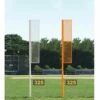 Coupon 😍 Jaypro 15' 🥎 Softball Foul Poles, SBCFP-15 White 💯