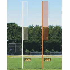 Deals 🌟 Jaypro 20' Collegiate 🥎 Softball Foul Poles, SBCFP-200 Orange 👍
