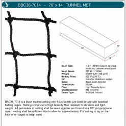 Budget 🌟 55' & 70' Jaypro All Star Batting Tunnel Nets, #36 Thread Count 👍 -Softball Online Shop a32 866 7014