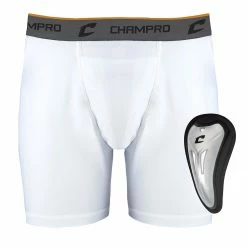 Budget 🤩 Champro Compression Boxer Short w/ C-Flex Cup 🛒
