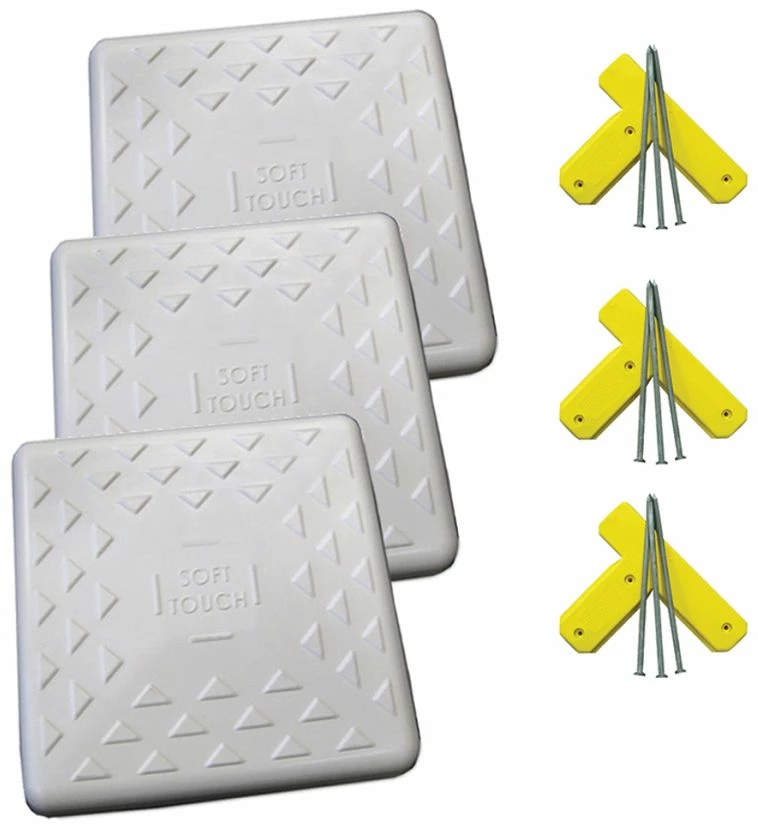 Budget π Soft Touch 15" Spike-Down Base w/ Tees & Spikes, S1500, set/3 π 1 Budget π Soft Touch 15" Spike-Down Base w/ Tees & Spikes, S1500, set/3 π