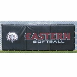 Brand new 👏 Cover Sports 3'H x 6'L ⚾ Baseball/Softball Backstop Padding w/Graphics Navy 🤩 -Softball Online Shop a32 975 2