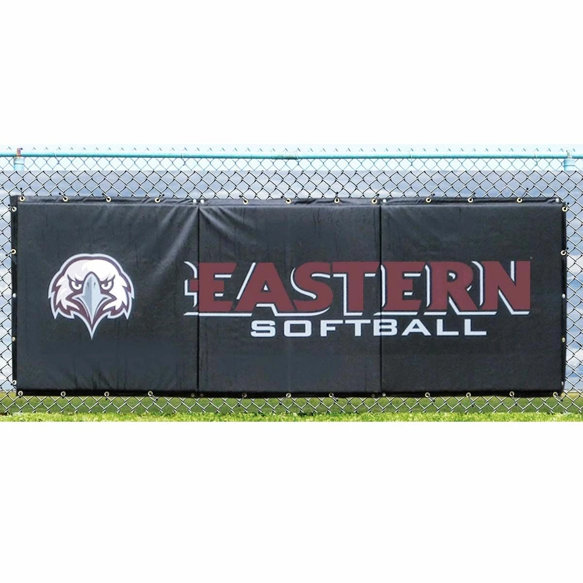 Deals π Cover Sports 3'H x 10'L βΎ Baseball/Softball Backstop Padding w/Graphics Orange π 5 Deals π Cover Sports 3'H x 10'L βΎ Baseball/Softball Backstop Padding w/Graphics Orange π - Image 5