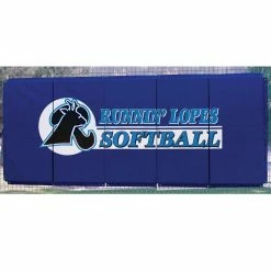 Best Sale 🔔 Cover Sports 4'H x 10'L ⚾ Baseball/Softball Backstop Padding w/Graphics Red 🌟