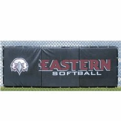 New ✨ Cover Sports 4'H x 12'L ⚾ Baseball/Softball Backstop Padding w/Graphics Red 🛒 -Softball Online Shop a32 982 2