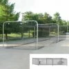 Best reviews of ✨ 55' Pro Batting Cage Tunnel Frame, 3-Section, ⚾ Baseball/Softball 🔔