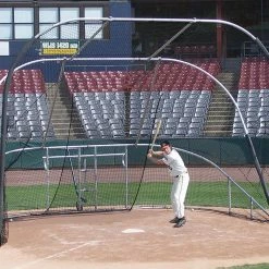 Brand new 🔥 Jaypro Big League Bomber Portable ⚾ Baseball Batting Cage, BBLS-12 🔔
