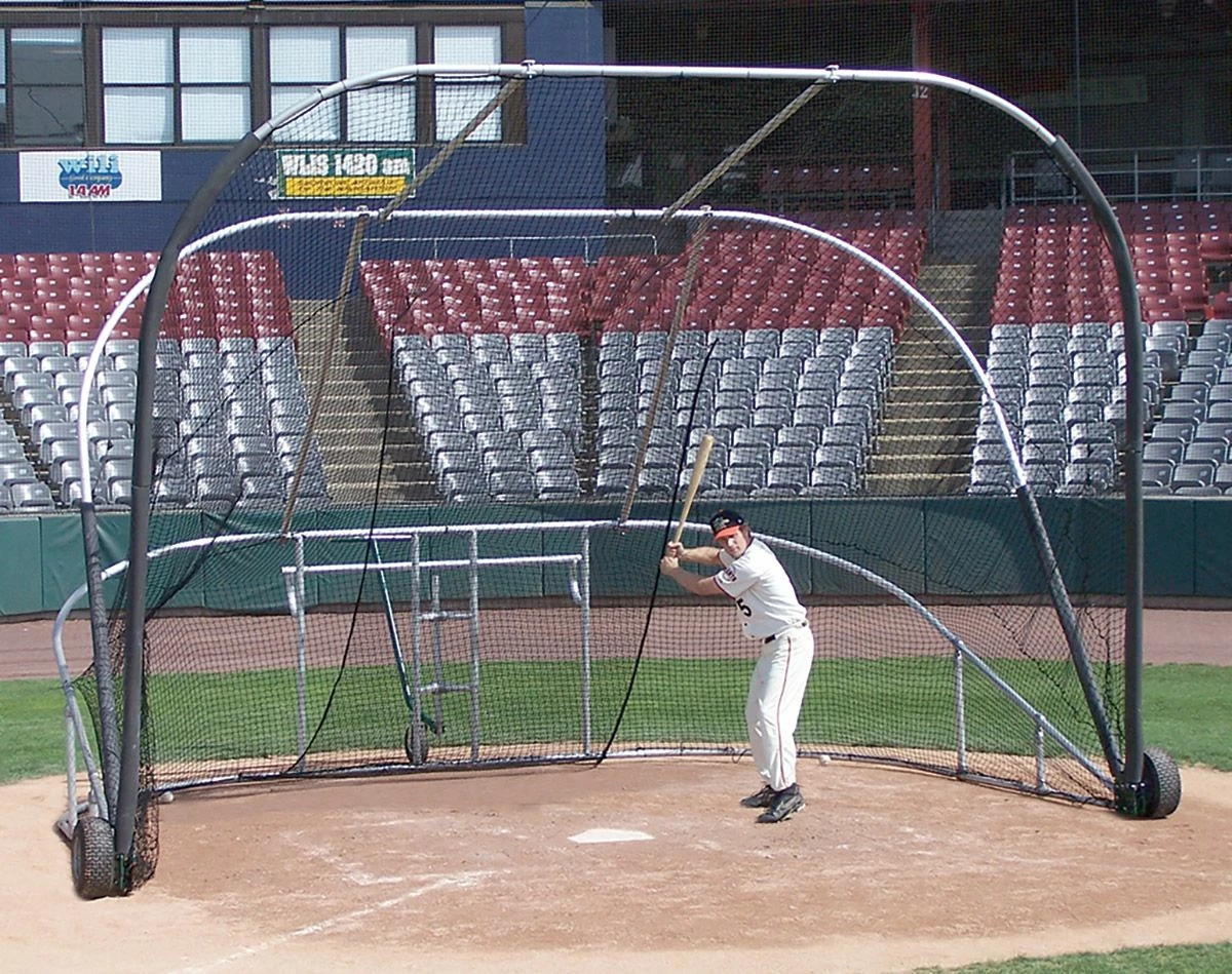 Brand new ๐ฅ Jaypro Big League Bomber Portable โพ Baseball Batting Cage, BBLS-12 ๐ 1 Brand new ๐ฅ Jaypro Big League Bomber Portable โพ Baseball Batting Cage, BBLS-12 ๐