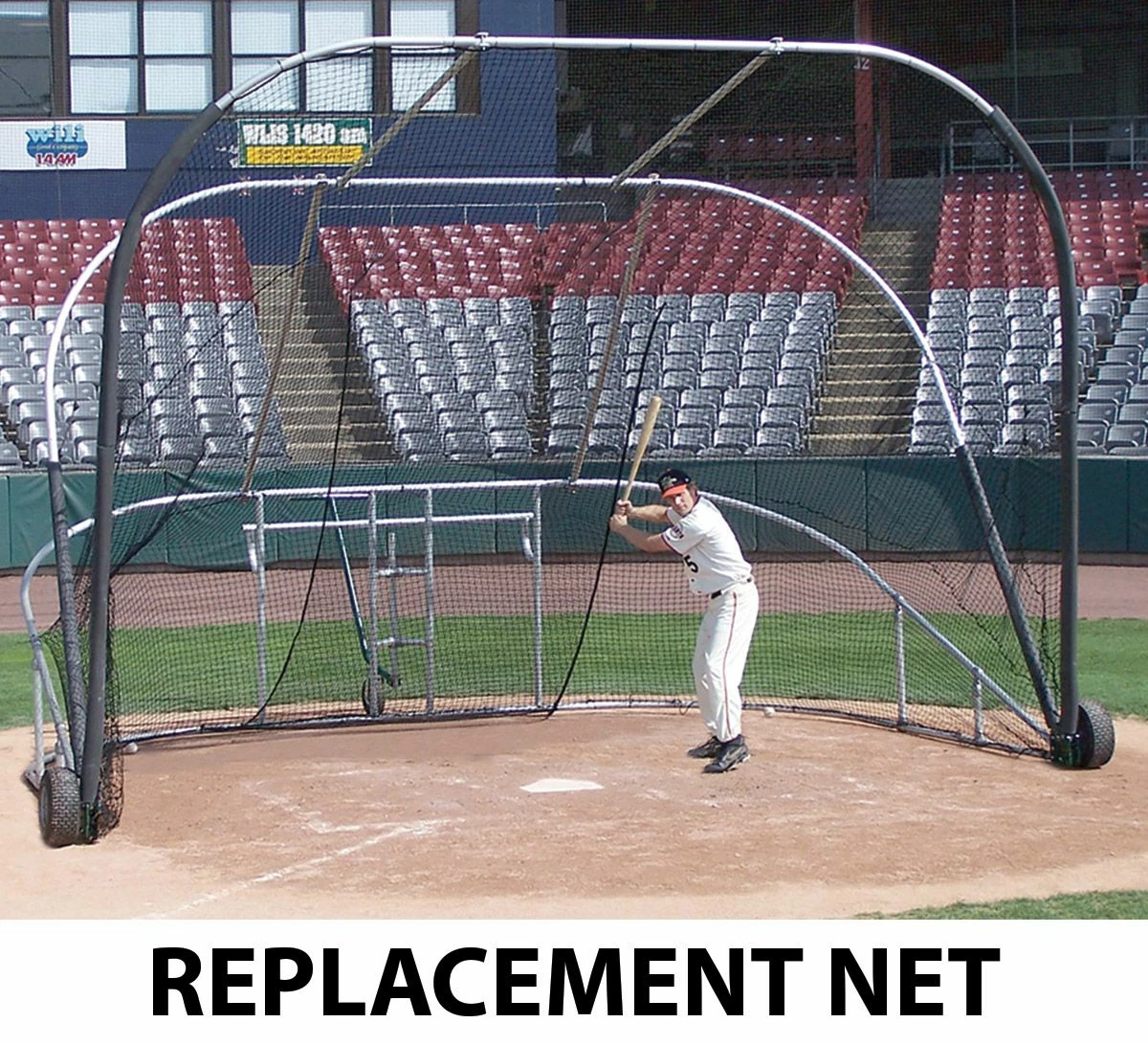 Brand new ๐ฏ Jaypro REPLACEMENT NET for Big League Bomber Portable Batting Cage (BBLS-12) ๐ 1 Brand new ๐ฏ Jaypro REPLACEMENT NET for Big League Bomber Portable Batting Cage (BBLS-12) ๐