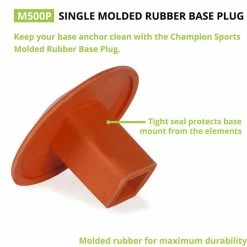 Cheap 💯 Champion Rubber Base Plug for Ground Anchors, M500P 😍 -Softball Online Shop a33 232 new 04