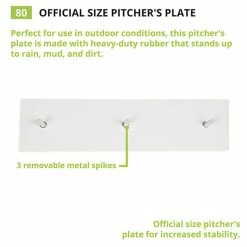 Flash Sale 🎁 Champion Official Size Pitcher's Plate, 80 🌟 -Softball Online Shop a33 255 new 3
