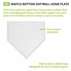 Deals π Champion Waffle Bottom Rubber Home Plate, 96 π 9 Deals π Champion Waffle Bottom Rubber Home Plate, 96 π -Softball Online Shop a33 279 new 02