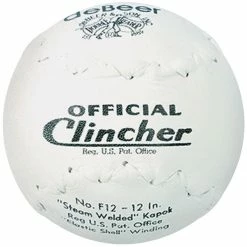 Hot Sale 😍 deBeer 12" Clincher F12 Official 🥎 Softballs, dz ⌛