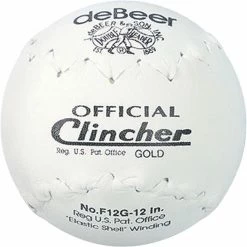 Cheapest 👍 deBeer 12", 6/pk Clincher F12G Official 🥎 Softballs ✔️