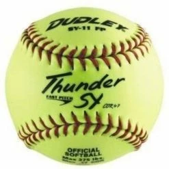 Hot Sale ❤️ Dudley 11" SY11FP 47/375 Synthetic Fastpitch 🥎 Softballs, dz 👏