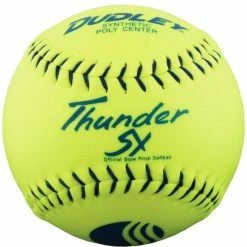 Coupon ⭐ Dudley 12" Thunder SY 40/325 USSSA Slowpitch Synthetic 🥎 Softballs, dz ⌛