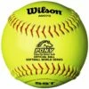 Budget 🧨 Wilson 12", 47/375 Pony Leather Fastpitch 🥎 Softballs, A9075BSST, dz 🔥