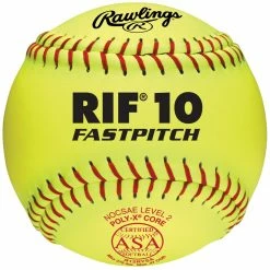 Best Pirce ⭐ Rawlings 12" ASA RIF Level 10 Synthetic Fastpitch 🥎 Softballs, R12RYSA , dz 🌟