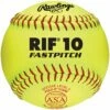 Deals 🔔 Rawlings 11" ASA RIF Level 10, Synthetic Fastpitch 🥎 Softballs, RIIRYSA, dz 🌟